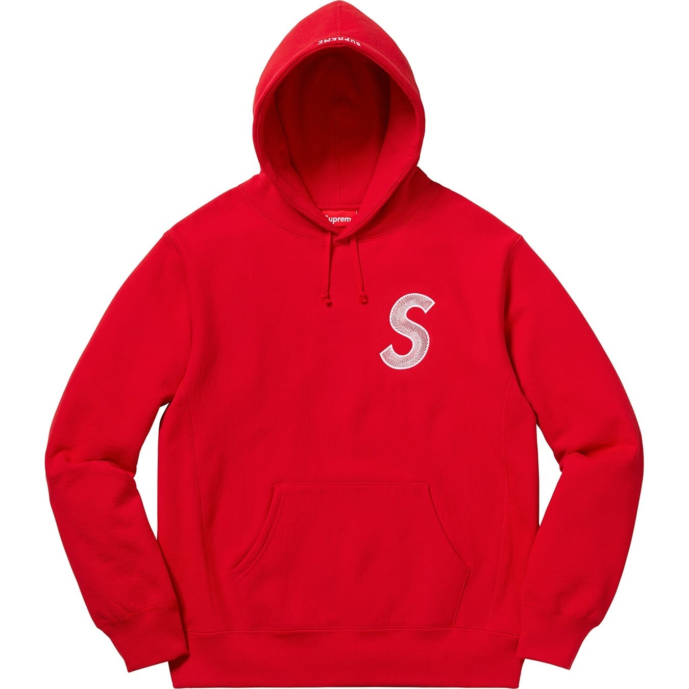 S Logo Hooded Sweatshirt view 4